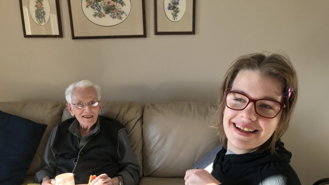 Me and Great Grandpa
