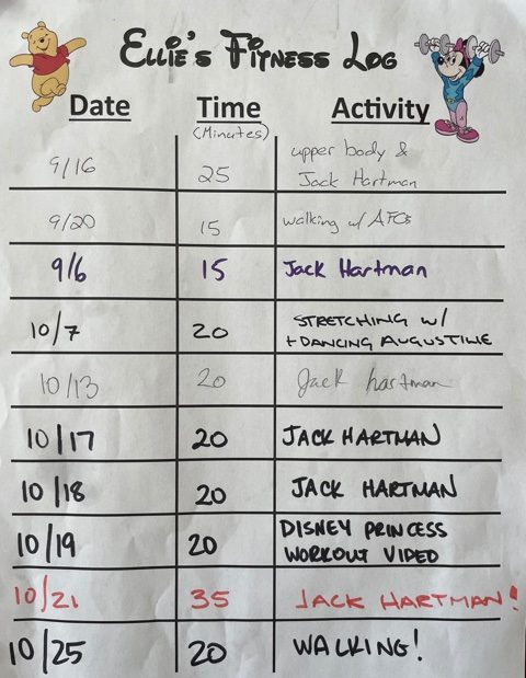 Fitness Log