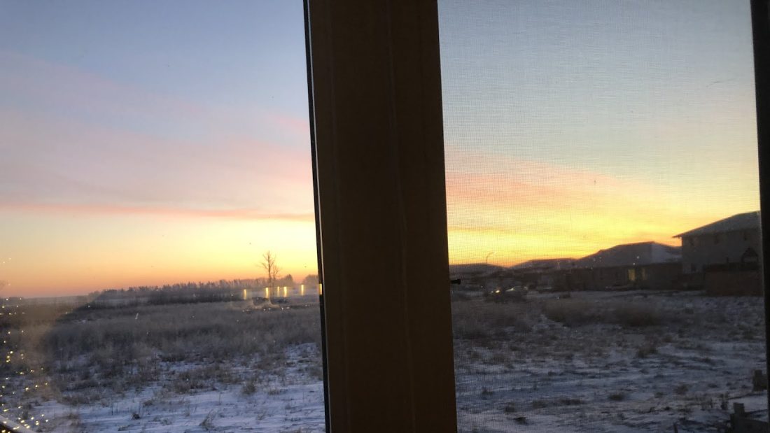 Beautiful sunrise