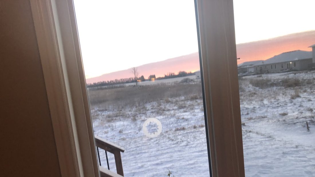 Sun rise in the morning