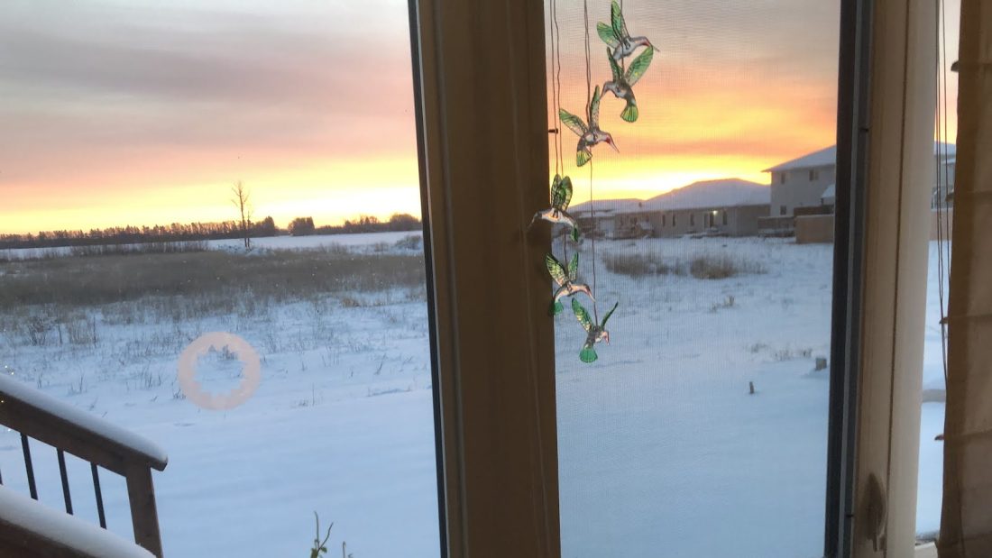Sunrise is beautiful
