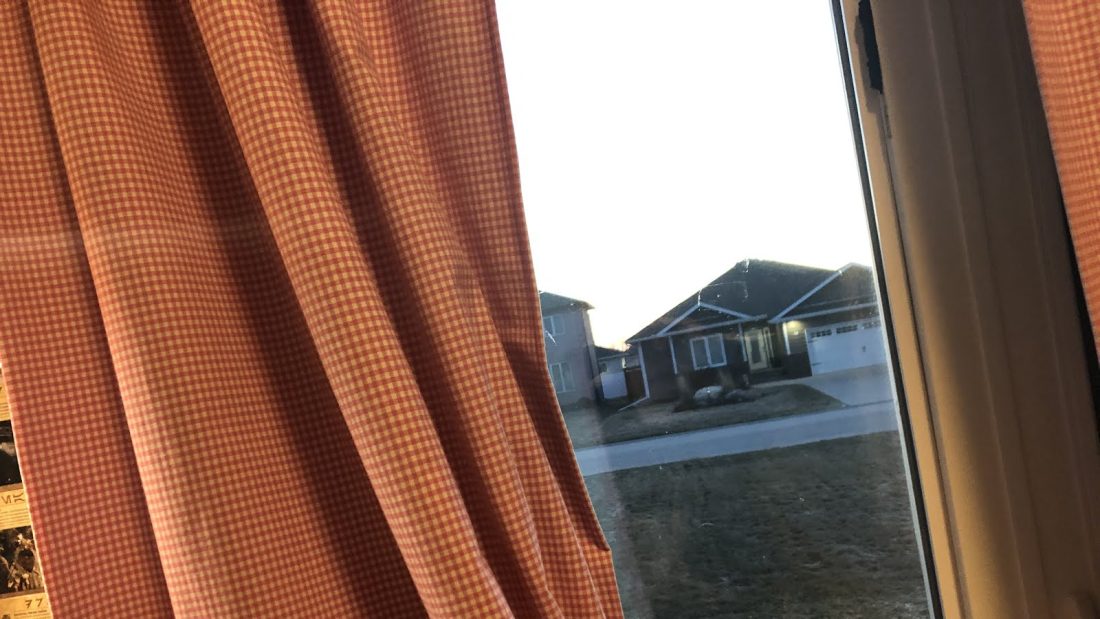 Sun rising down