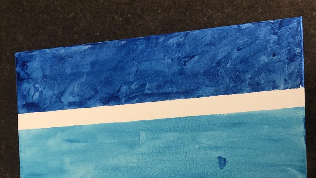 Here Is A Picture Of A Beautiful Painting That I Gave To Luanne For A Early Birthday Gift