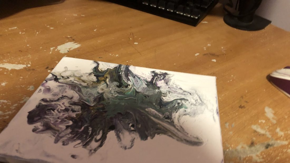 I’m painting from Grandma