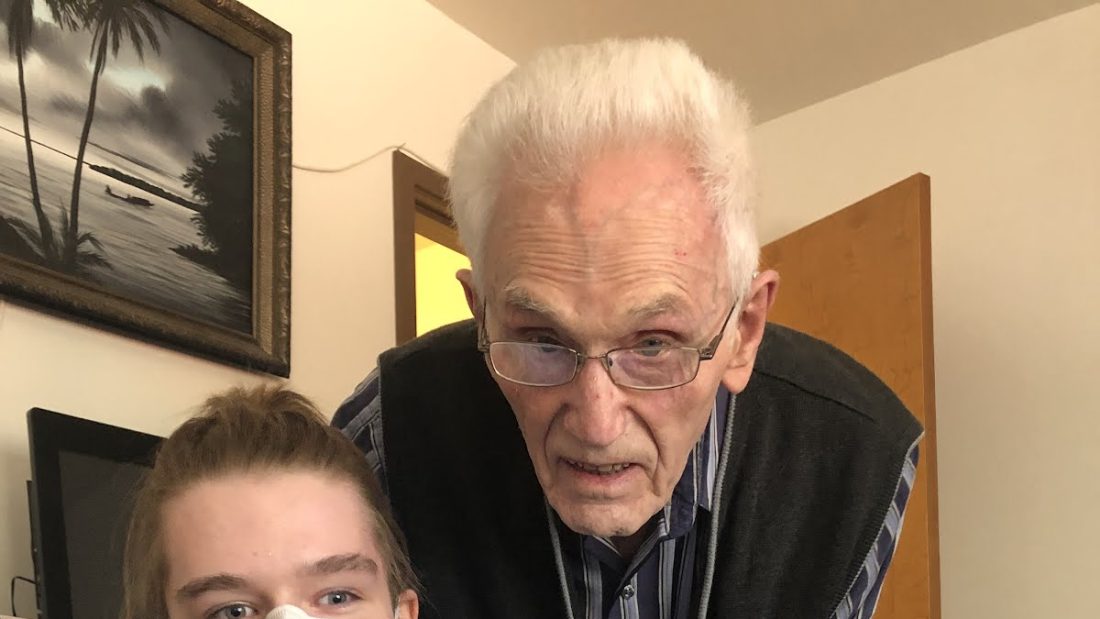 Me and Great Grandpa