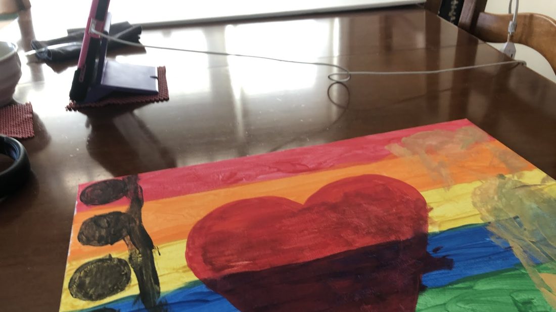 Mother’s Day painting