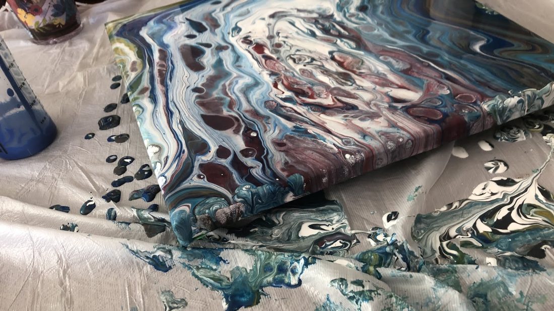 Star Wars galaxy painting
