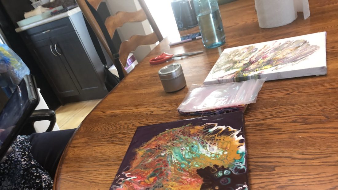 Painting Time At Grandma’s