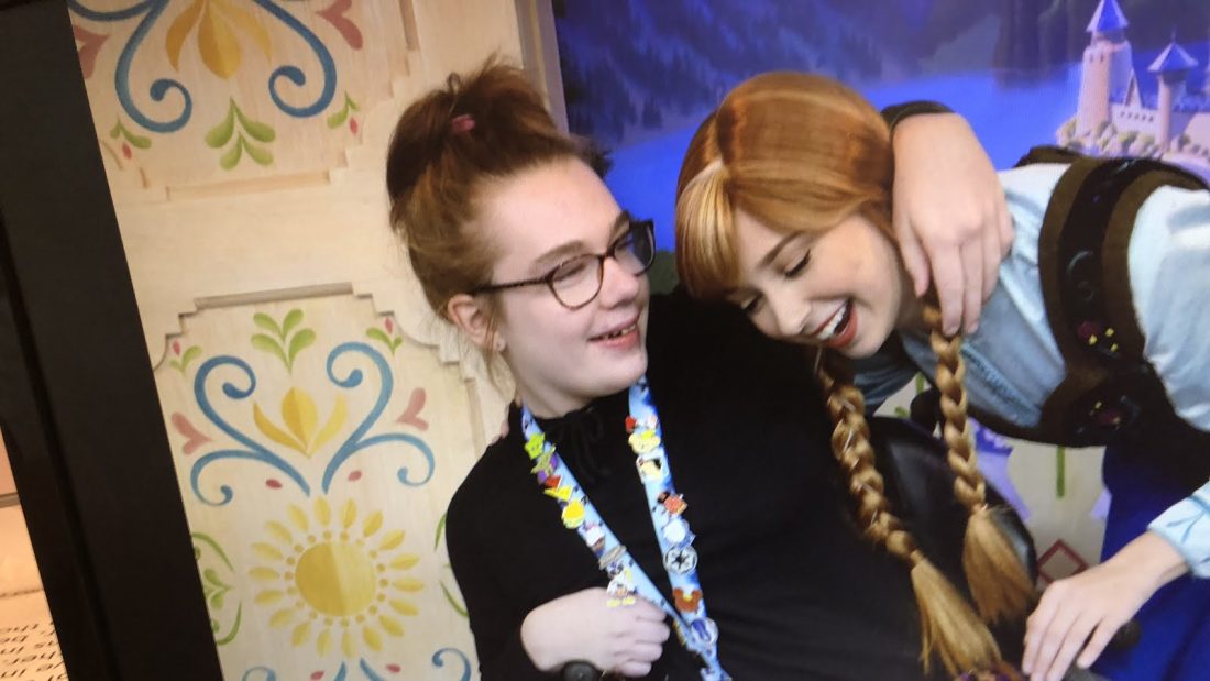 Me and Anna from frozen