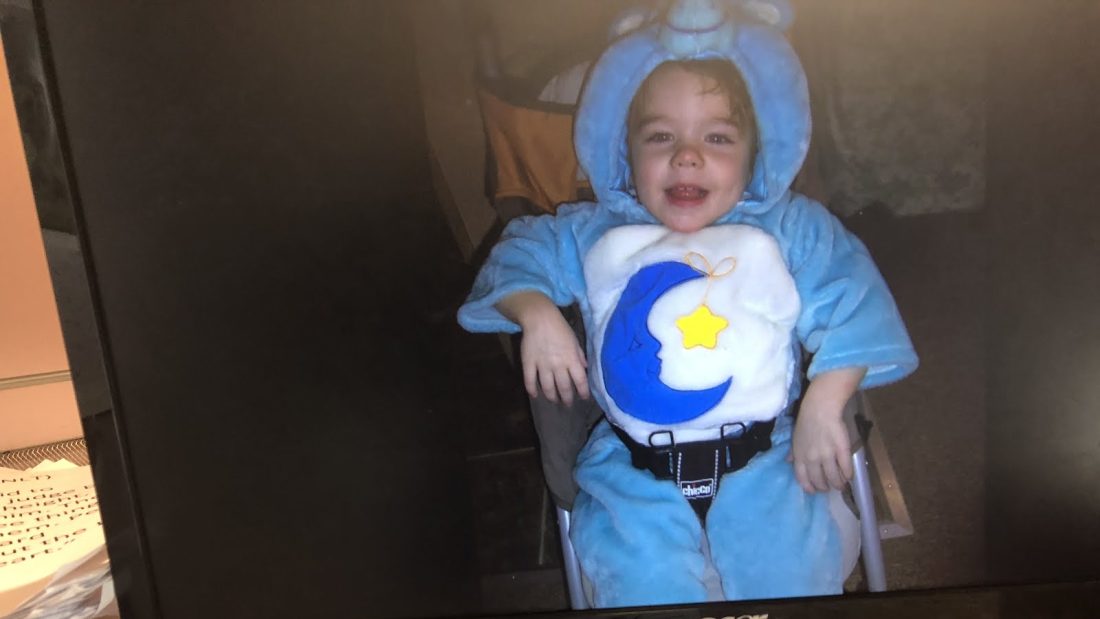 Me as a little kid in my chair