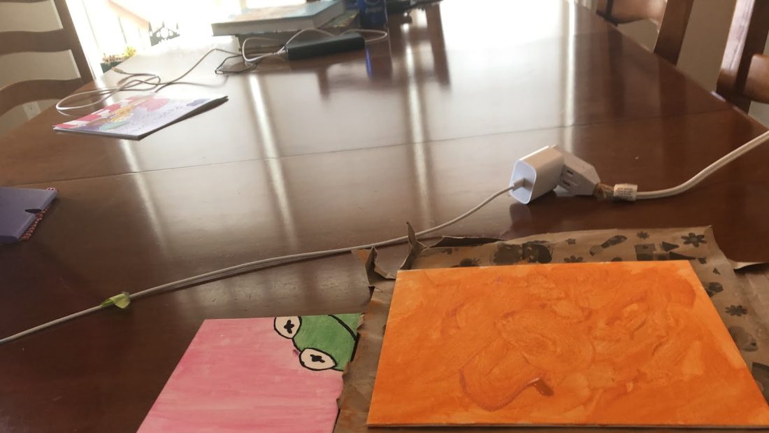 All three paintings