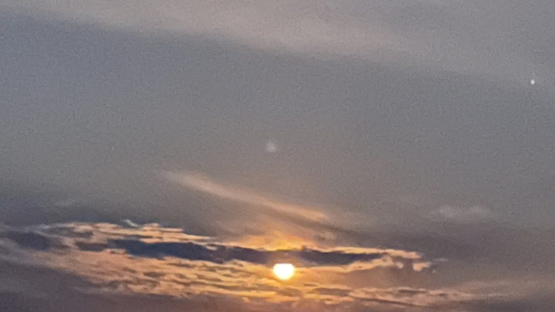 Moon picture from far away