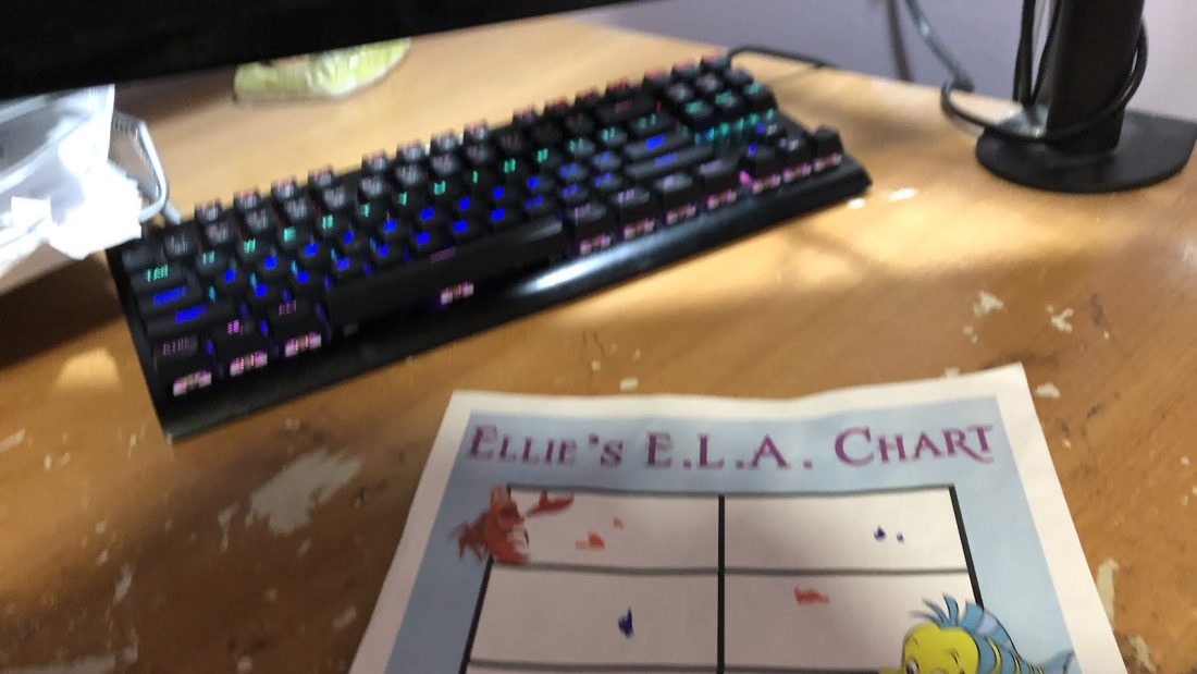 My ELA chart is full