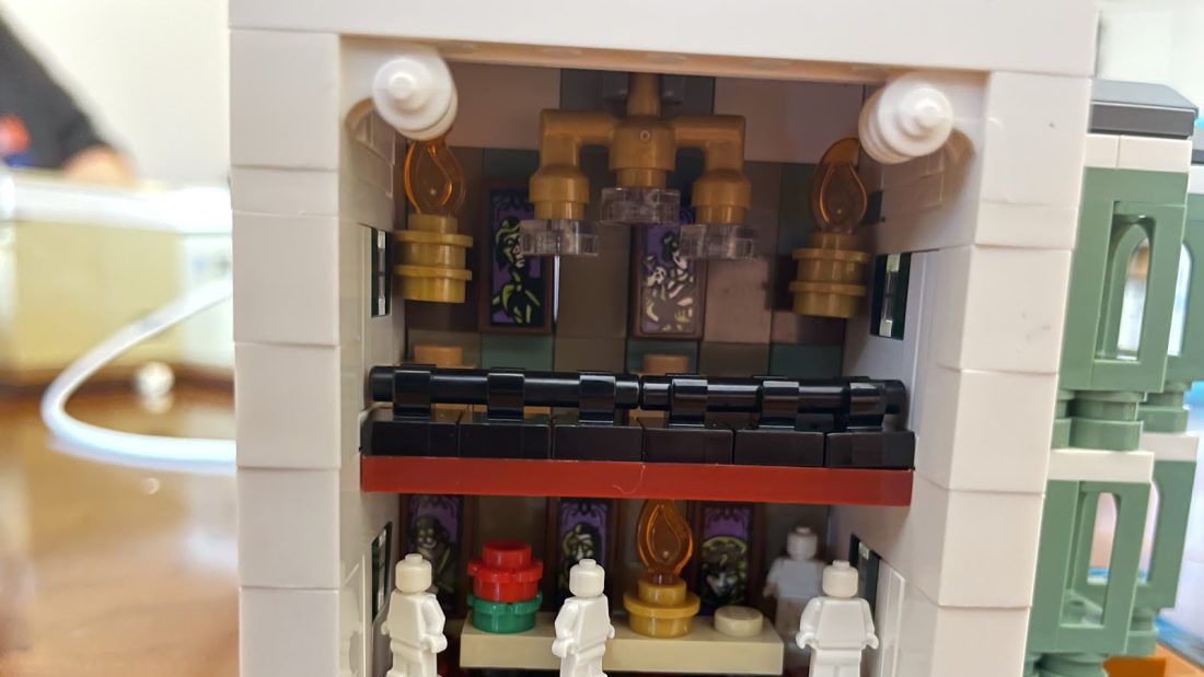 Disney Lego set that my dad finished today