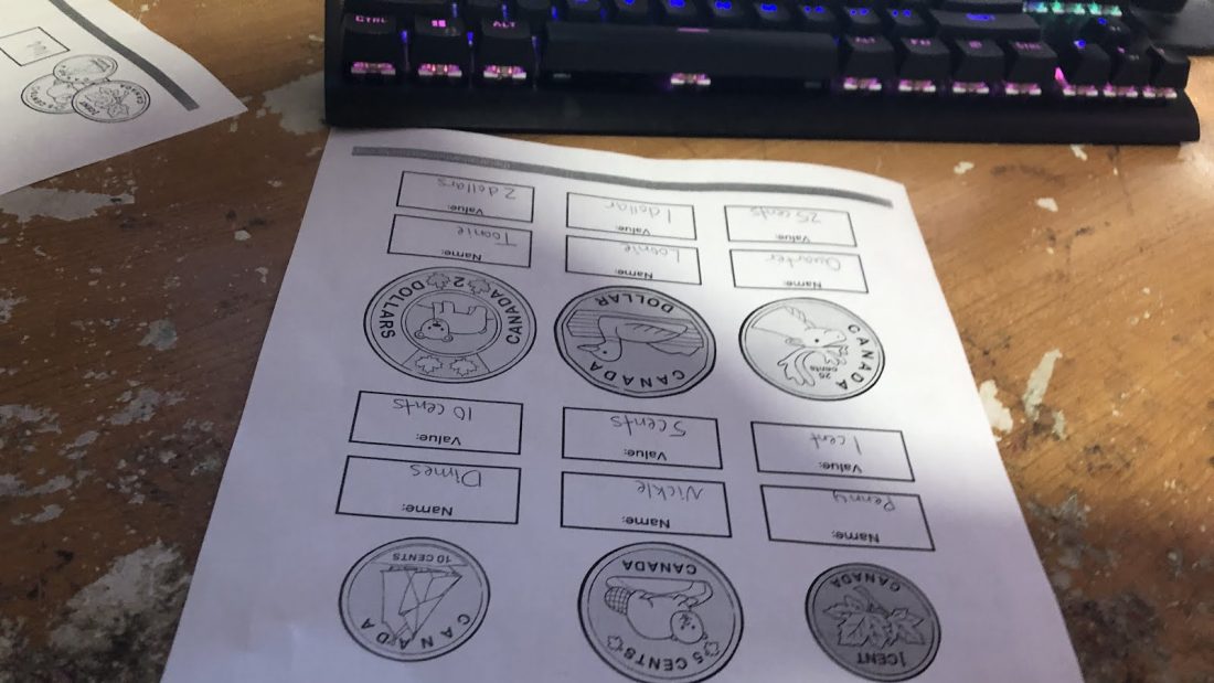 Money math page 3