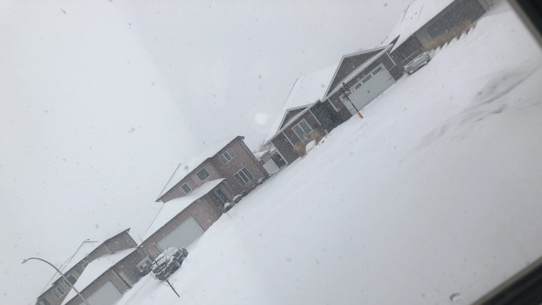 Snow for today
