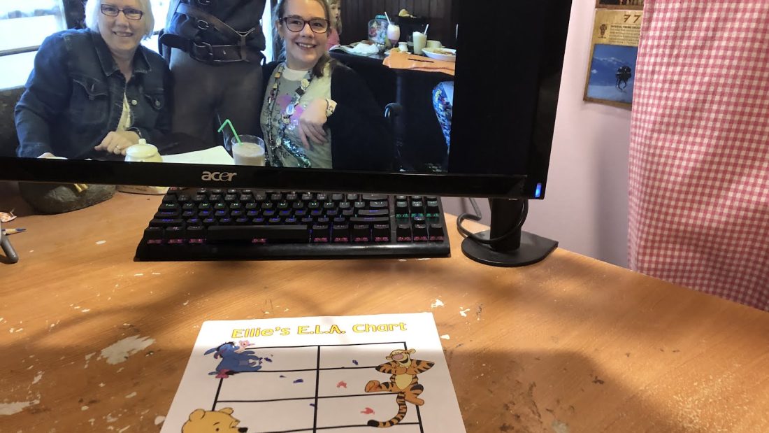 My full ELA chart Winnie the Pooh