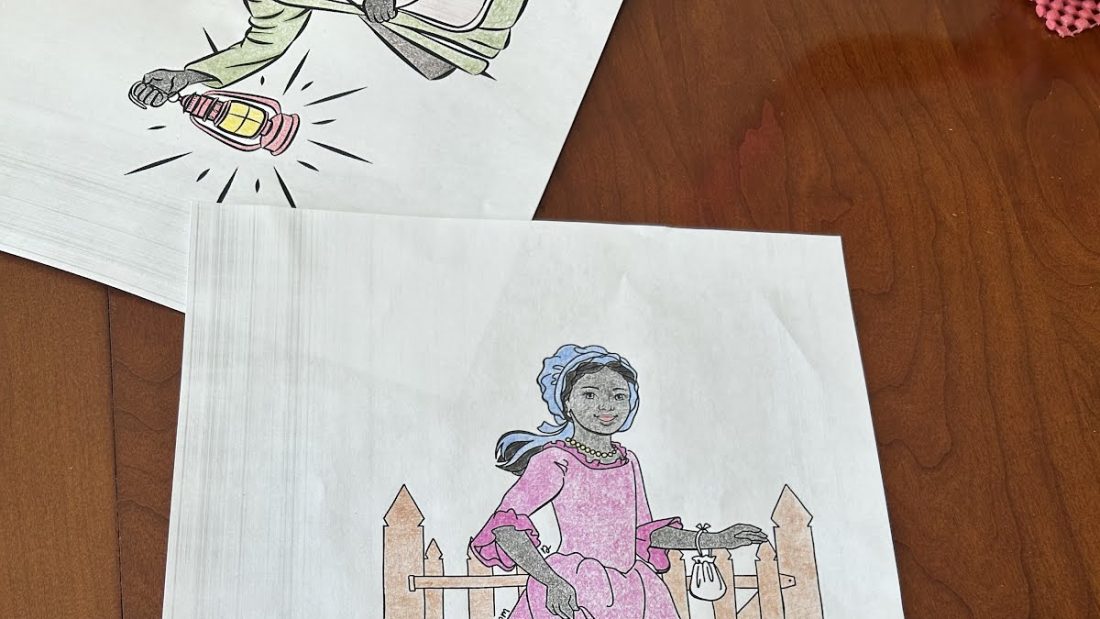 My friend Catrina’s other colouring page