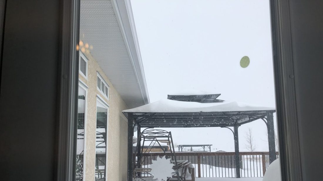 Easter egg on the door