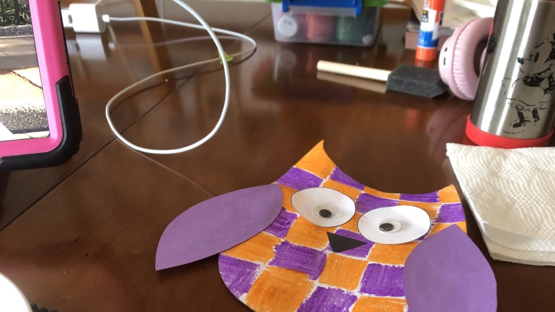 Fun craft yesterday