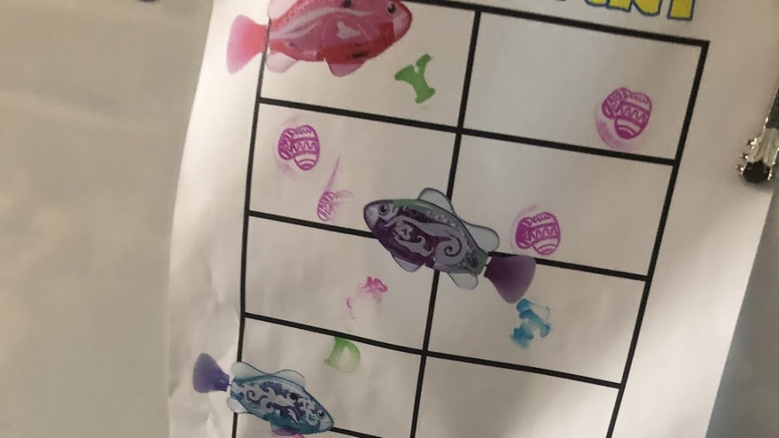 My four fish ELA chart is done