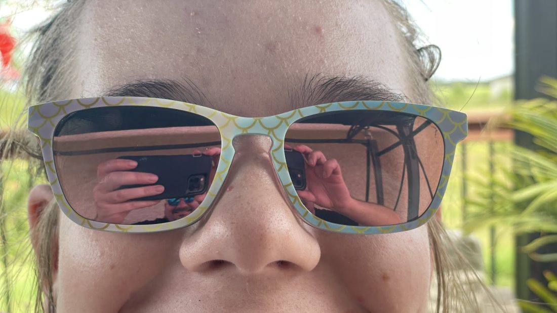 My clip on sunglasses