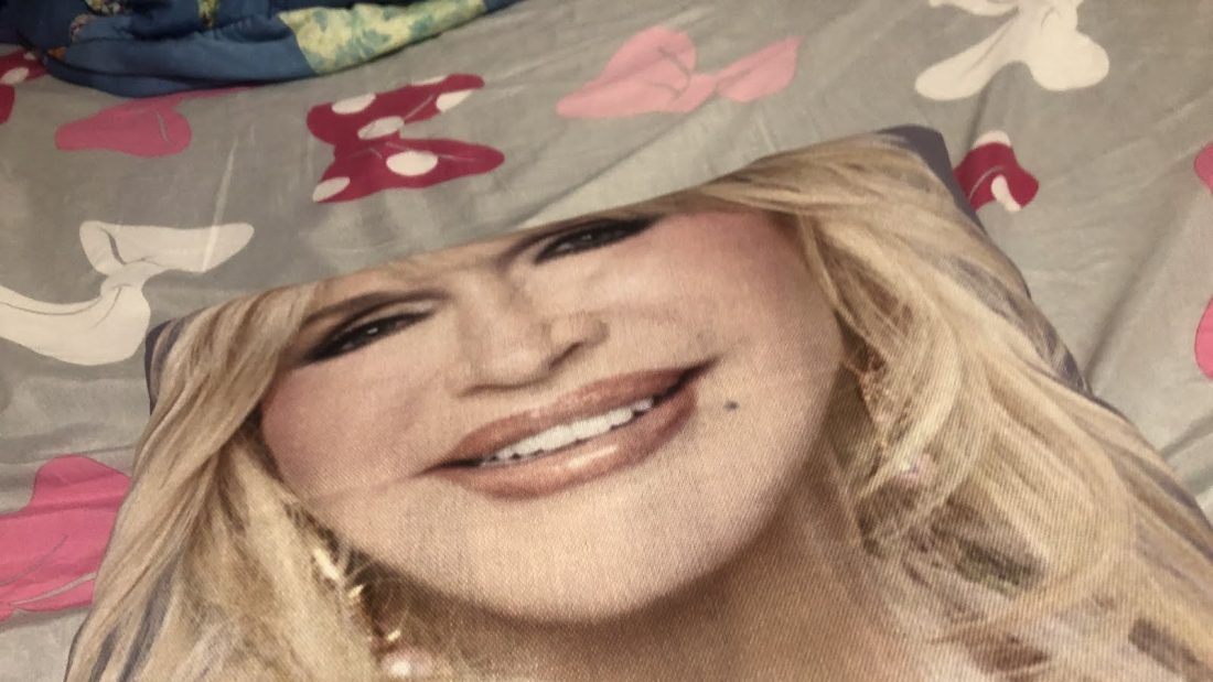 My dolly pillow close up