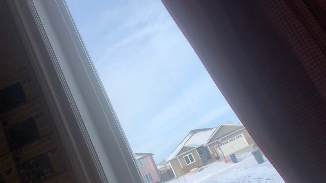 Snow out my window