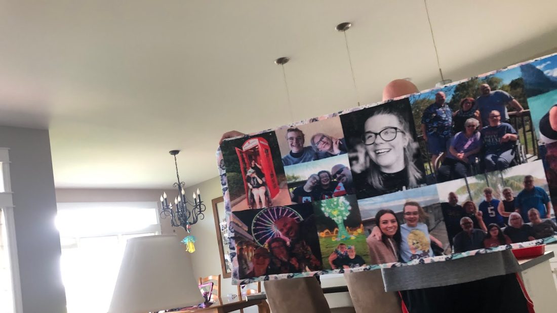 Another photo of the towel from my mom