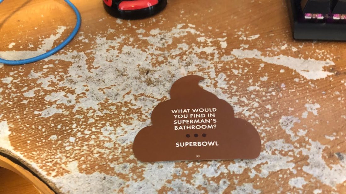 Today’s poop joke of the day
