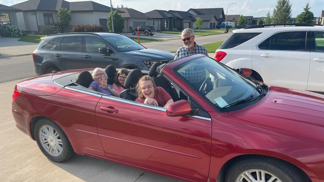 Grandpa’s convertible
