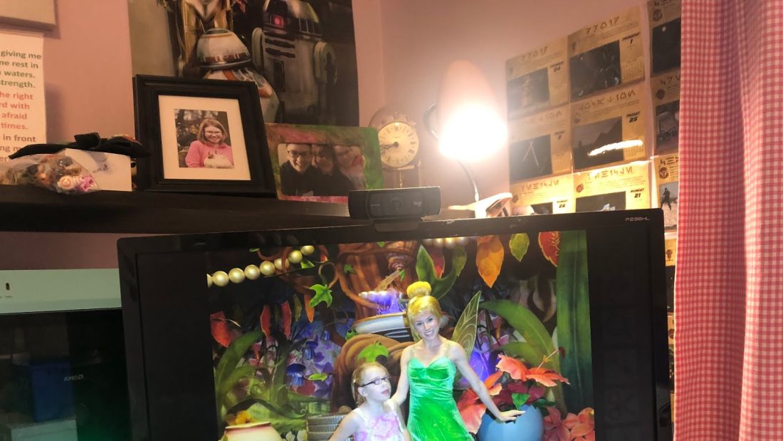 Me with Tinker Bell