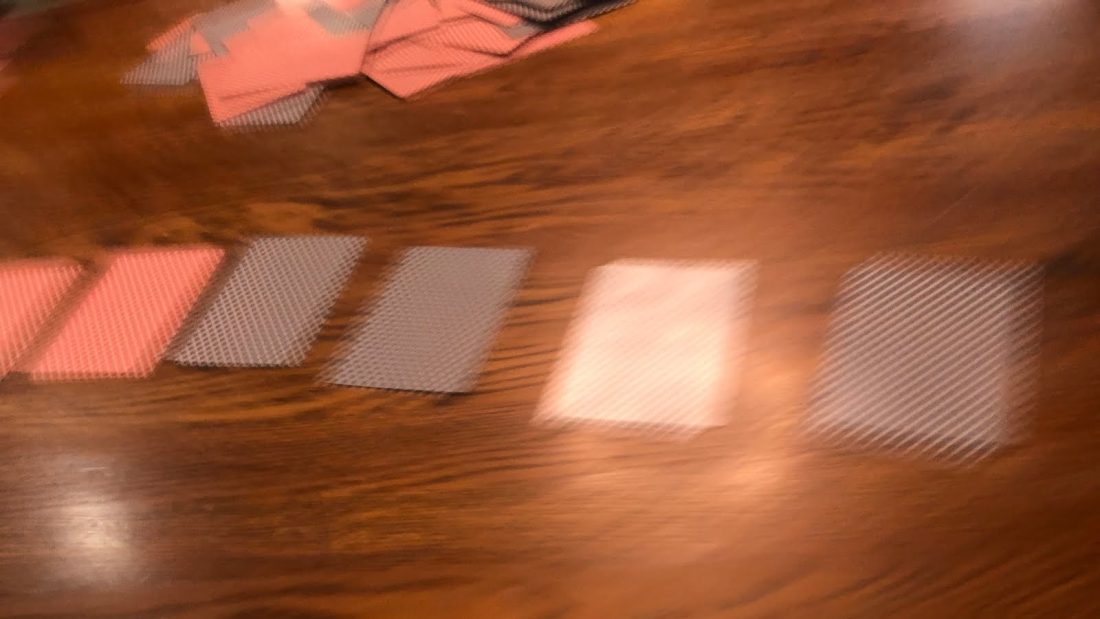 Look at this game that Grandma and I were playing on Friday