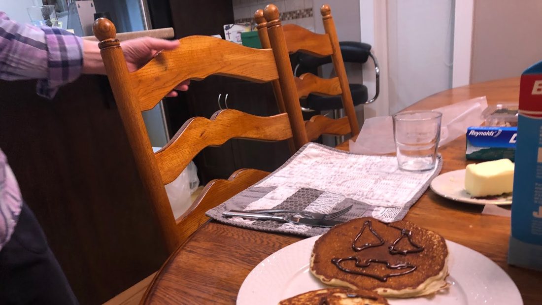 This morning’s breakfast that we had