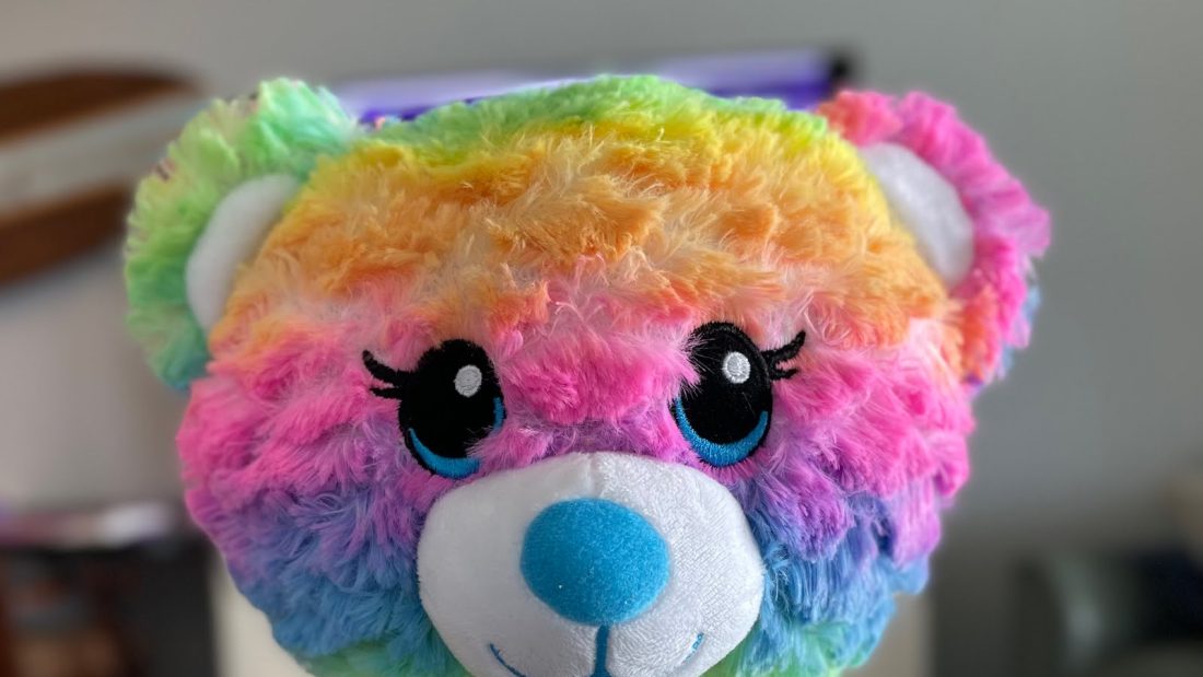 My very colourful bear