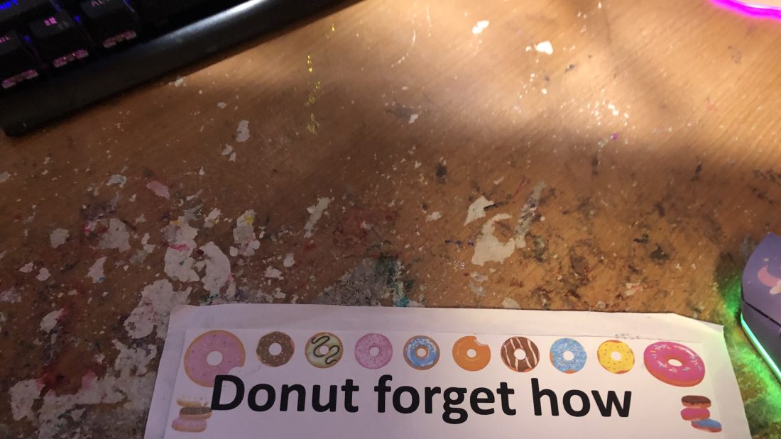 Donut Bookmark time