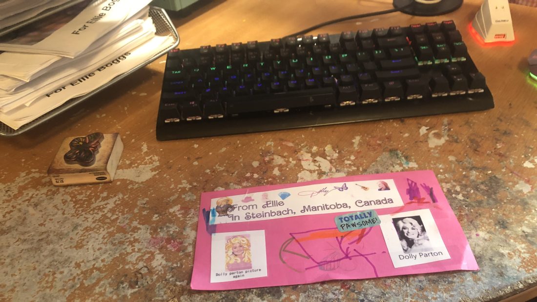 Title: Bookmark Time Again Dolly Parton Again: It is ALL done now!