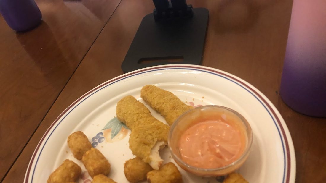Ellie’s supper from yesterday