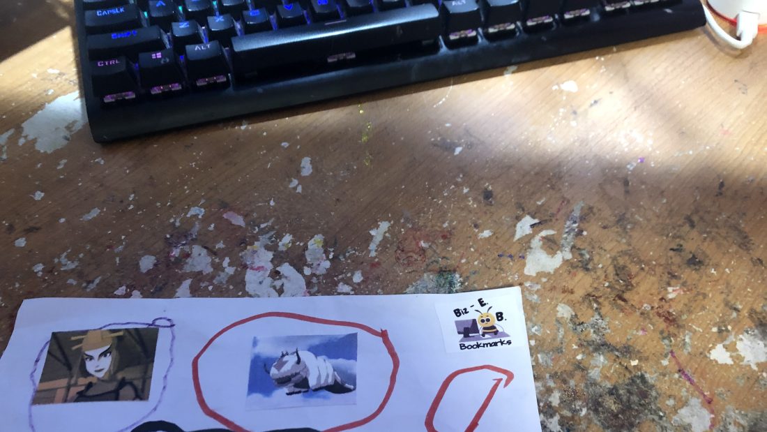 Augustine’s bookmark