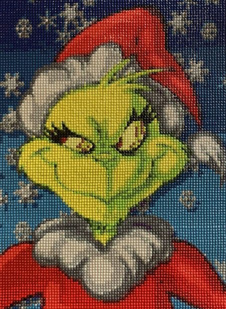 Ellie’s Mom’s finished diamond art!