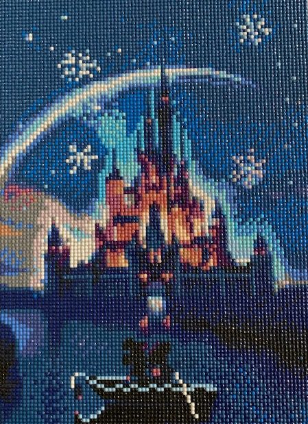 Ellie’s Mom’s finished Disney Diamond Art!