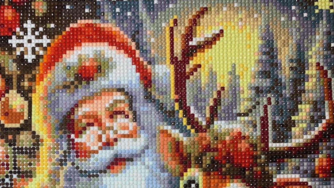 Santa and Rudolph