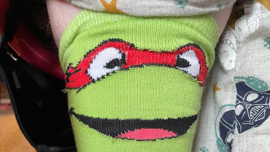 My teenage ninja Turtles socks