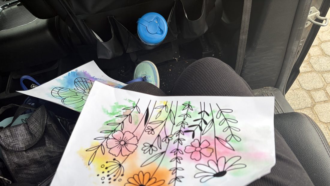 Myla’s art from today